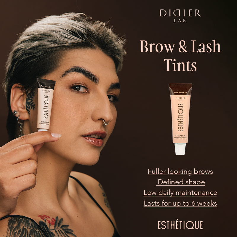 Brow and lash tint "Didier Lab" Esthétique, Dark brown