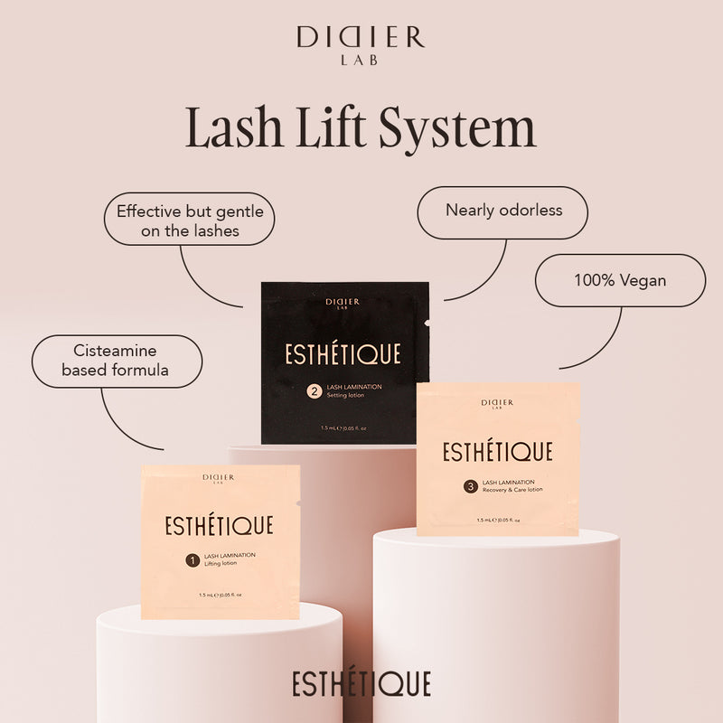 Didier Lab Esthétique Lash Lift System - 3x1 pcs