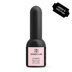 Rubber Base Coat Milky Pink, Didier Lab