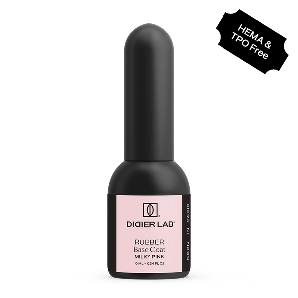 Rubber Base Coat Milky Pink, Didier Lab