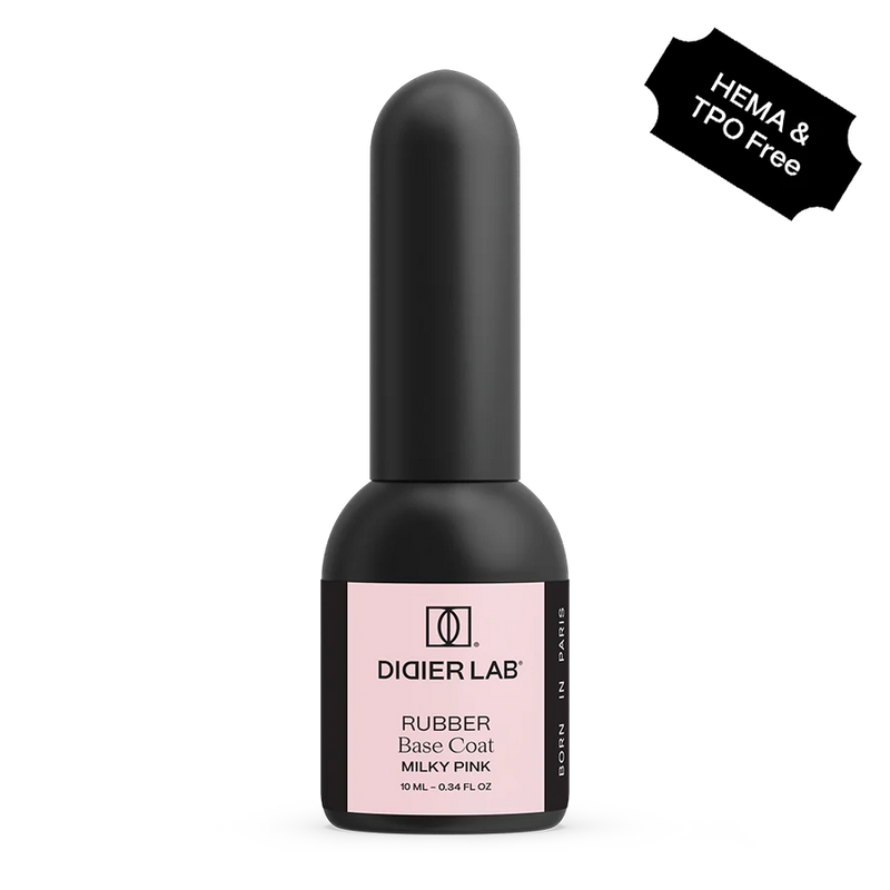 Rubber Base Coat Milky Pink, Didier Lab