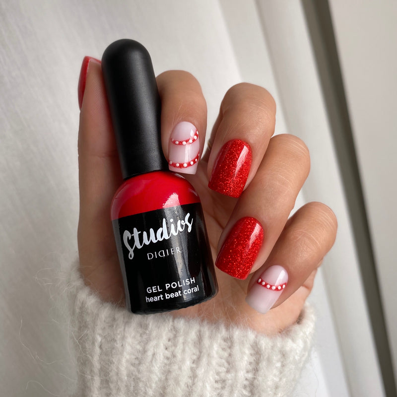 Gel polish Studios, Heart Beat Coral,  8ml