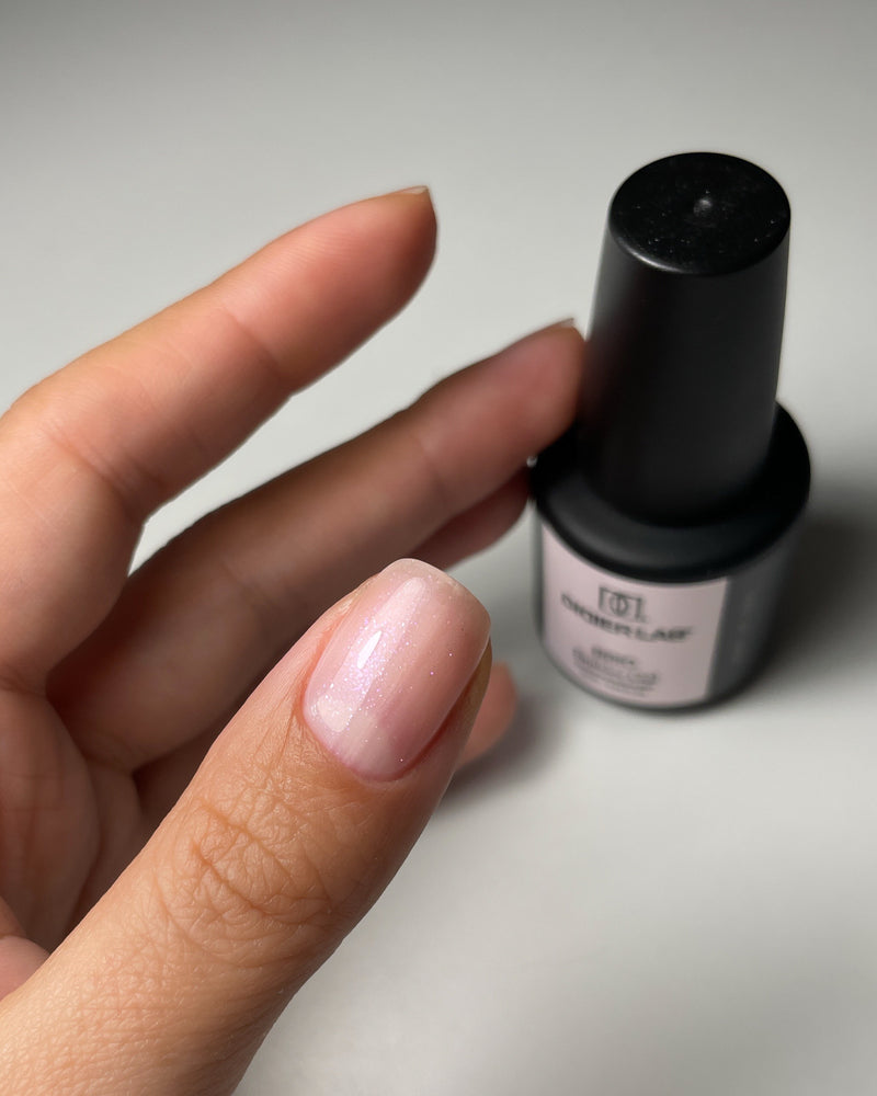 Builder Gel In a Bottle Didier Lab, Glitter Milky Pink, 15ml