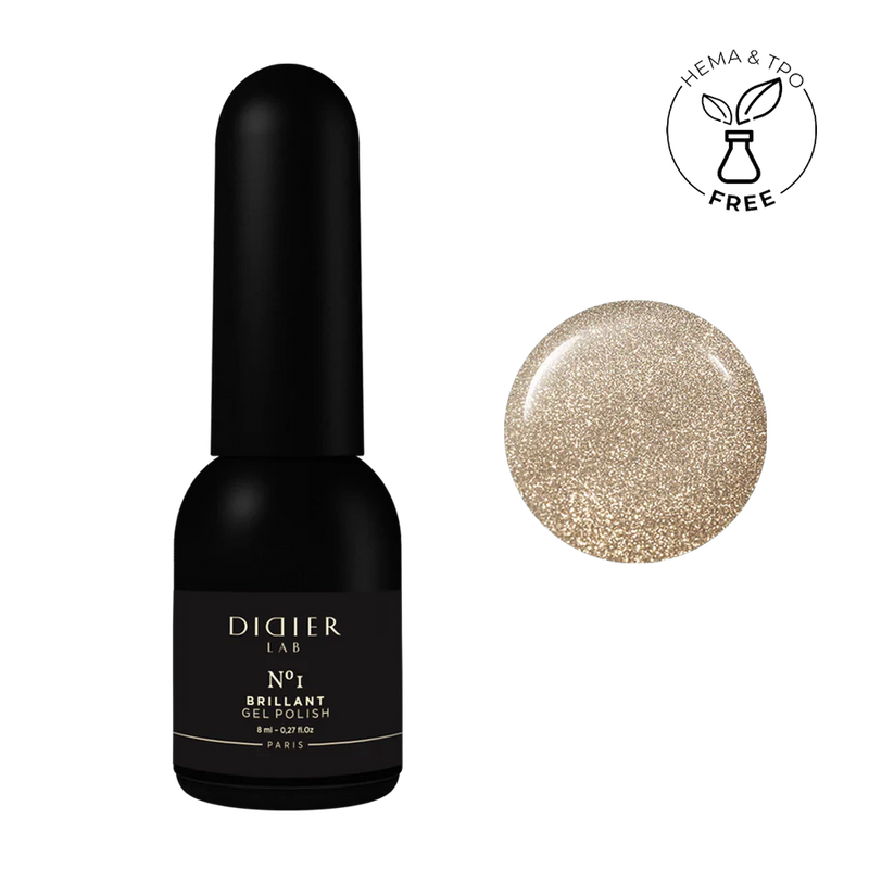 "Didier Lab" gel polish "Brillant", No1