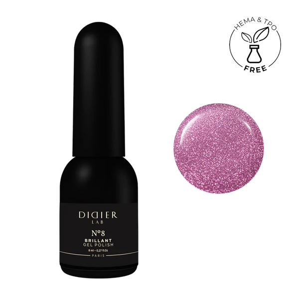 "Didier Lab" gel polish "Brillant", No8