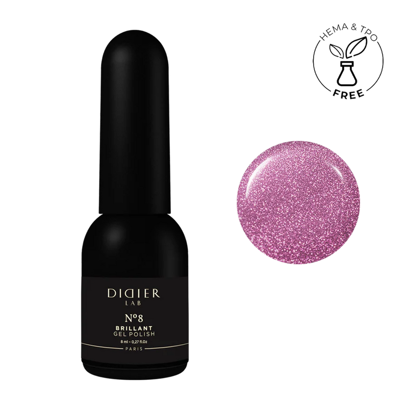"Didier Lab" gel polish "Brillant", No8