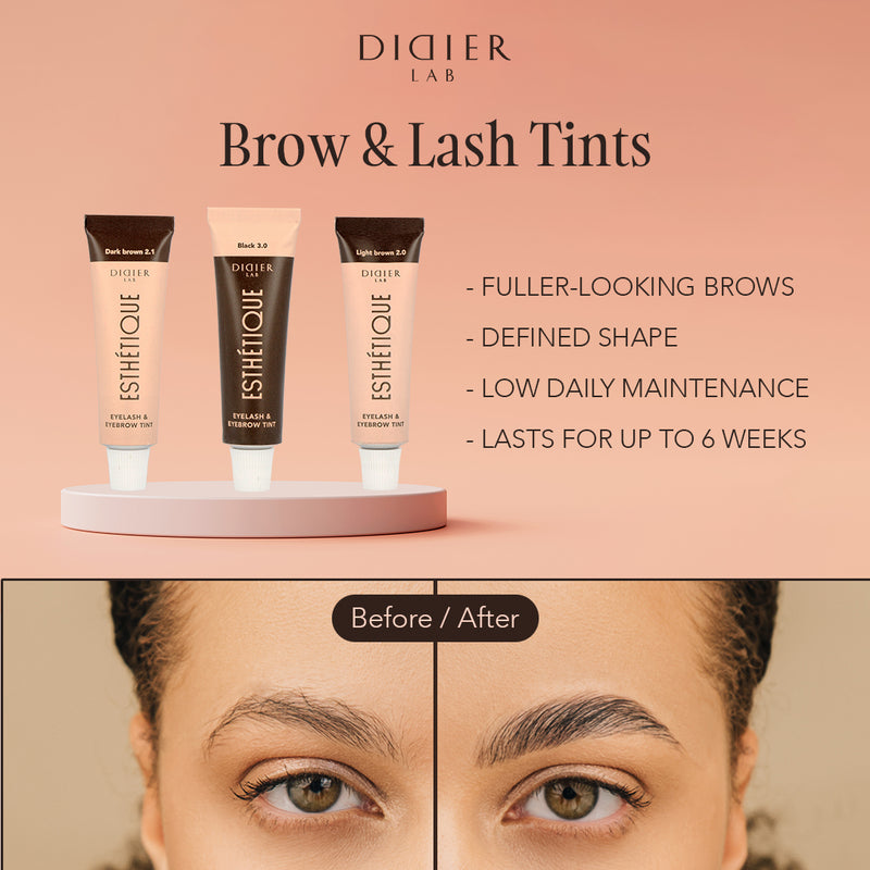 Brow and lash tint "Didier Lab"  Esthétique, Light brown