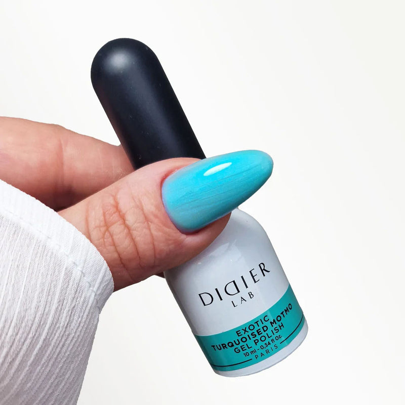 "DIDIER LAB" GEL POLISH "EXOTIC", TURQUOISED MOTMO