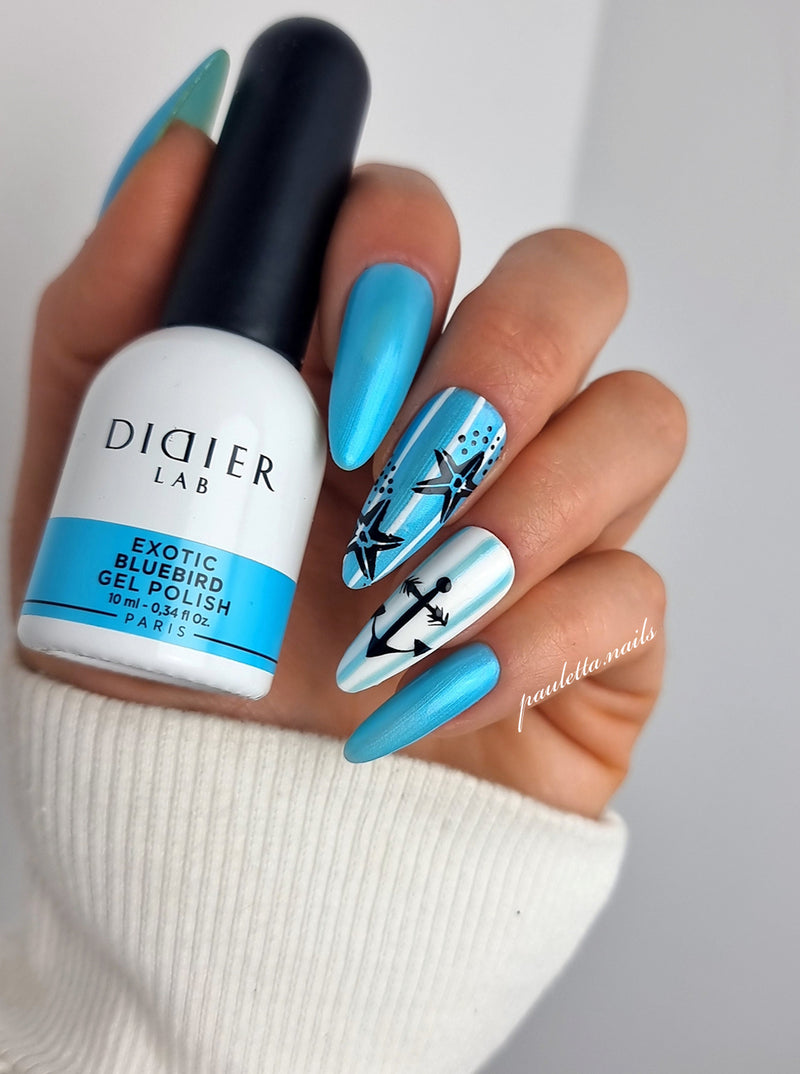 "DIDIER LAB" GEL POLISH "EXOTIC", BLUEBIRD