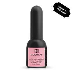 Protective Barrier Fiber Base Gel, Shimmer Nude, Didier Lab