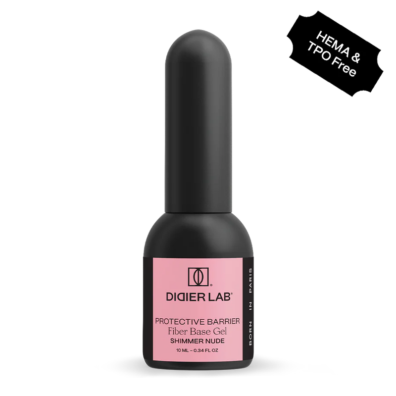 Protective Barrier Fiber Base Gel, Shimmer Nude, Didier Lab