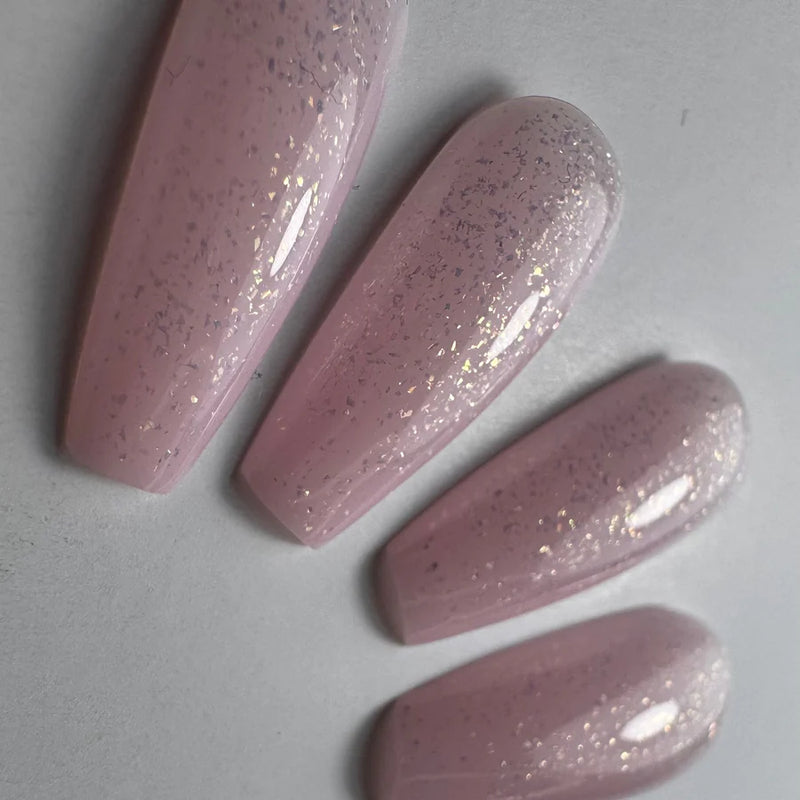 Glitter Top Coat No Wipe, Gold, Didier Lab