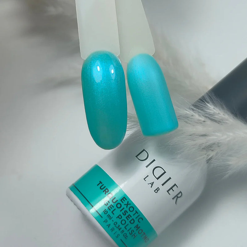 "DIDIER LAB" GEL POLISH "EXOTIC", TURQUOISED MOTMO