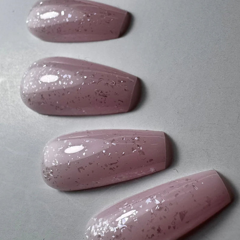 Glitter Top Coat No Wipe, Silver, Didier Lab