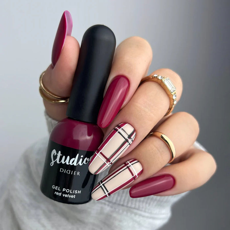 Gel polish, Red Velvet, Didier Lab