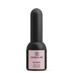 Top Coat No Wipe, Milky Pink, Didier Lab