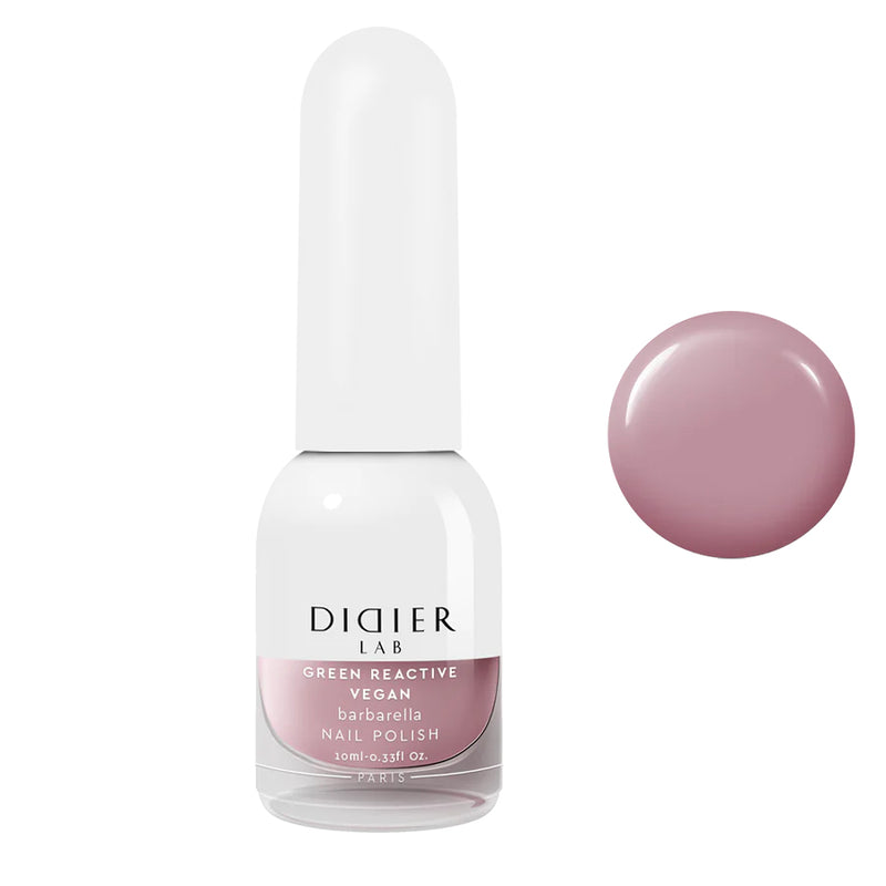 Green Reactive Vegan Nail Polish, Didier Lab, Barbarella, 10 ml