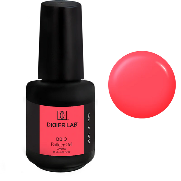 Builder Gel BBIO, Love Red, Didier Lab