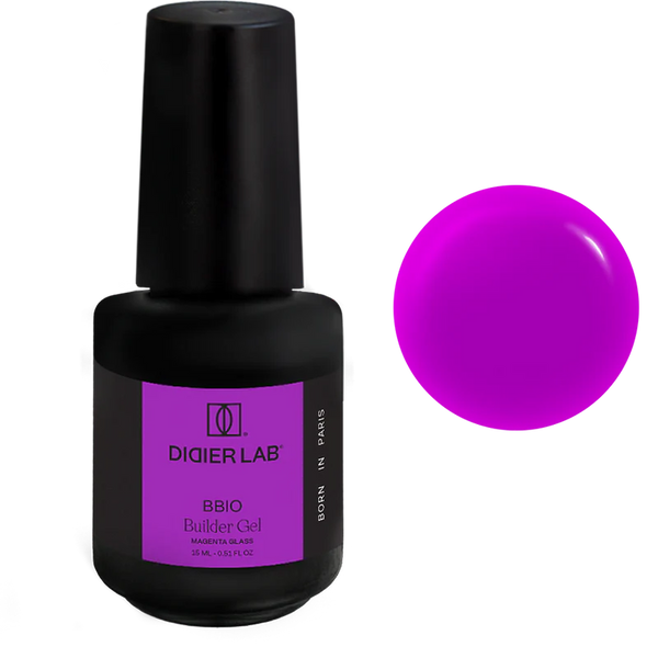 Builder Gel BBIO, Magenta Glass, Didier Lab
