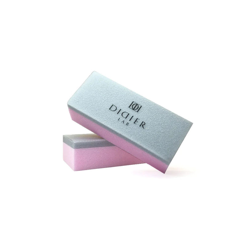 "Didier Lab" Nail Buffer, rose/grey, 1pcs.