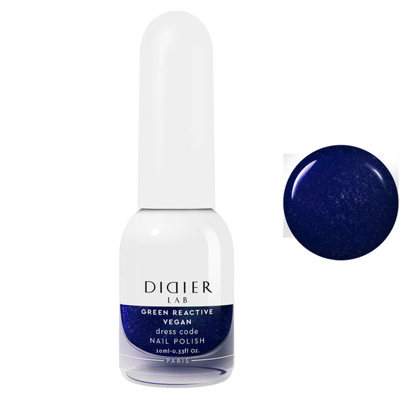 Green Reactive Vegan Nail Polish, Didier Lab, Dress Code, 10ml