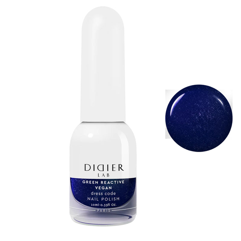 Green Reactive Vegan Nail Polish, Didier Lab, Dress Code, 10ml