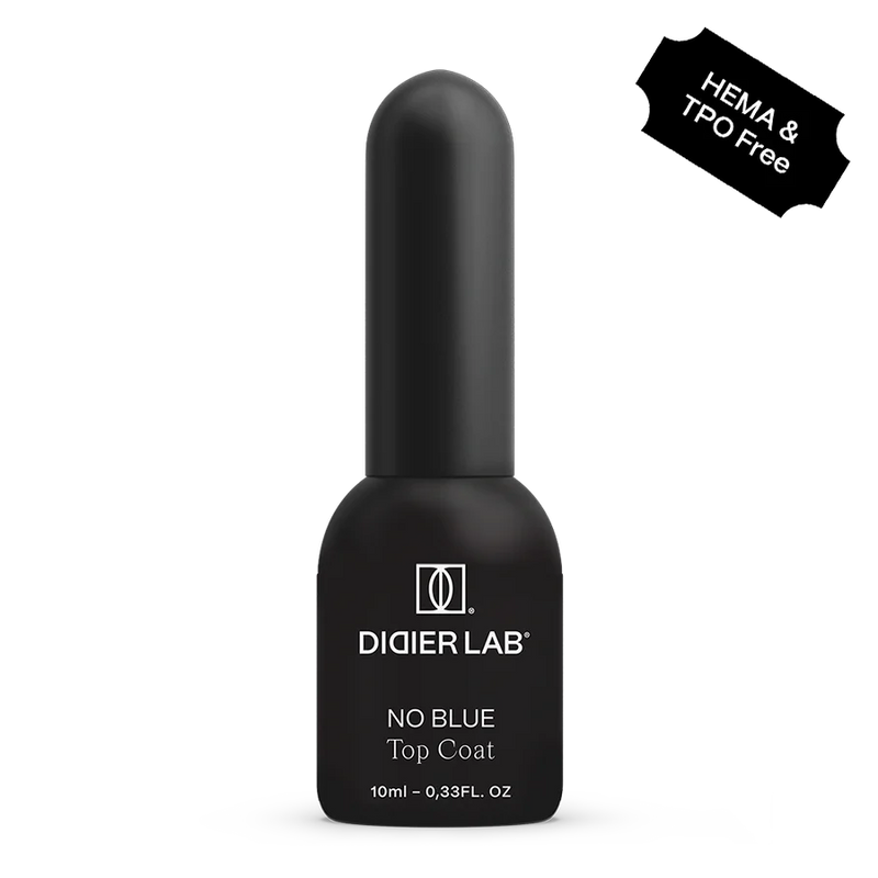 Top coat for dark colors, No Blue Top Coat, Didier Lab, Hema & TPO free