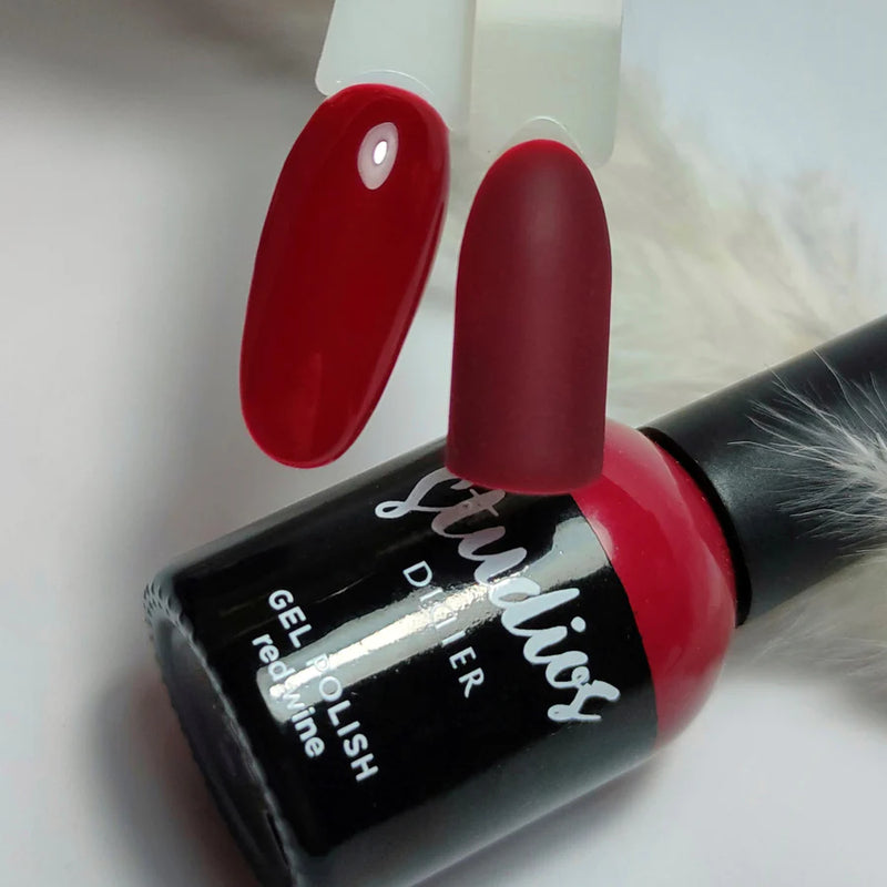 Gel nail polish Studios, red wine, 8ml