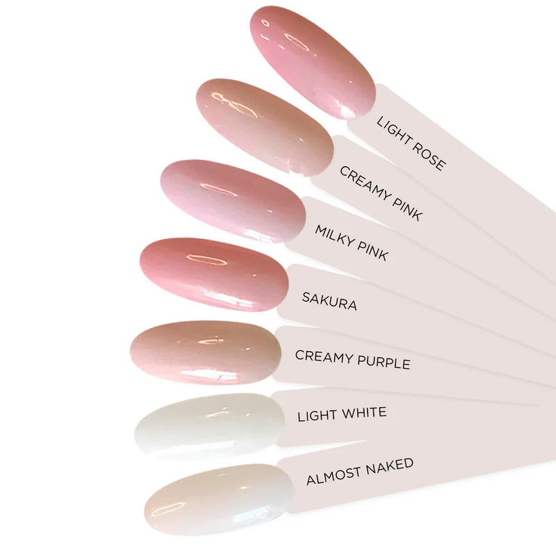Rubber Base Coat, Light Rose, Didier Lab
