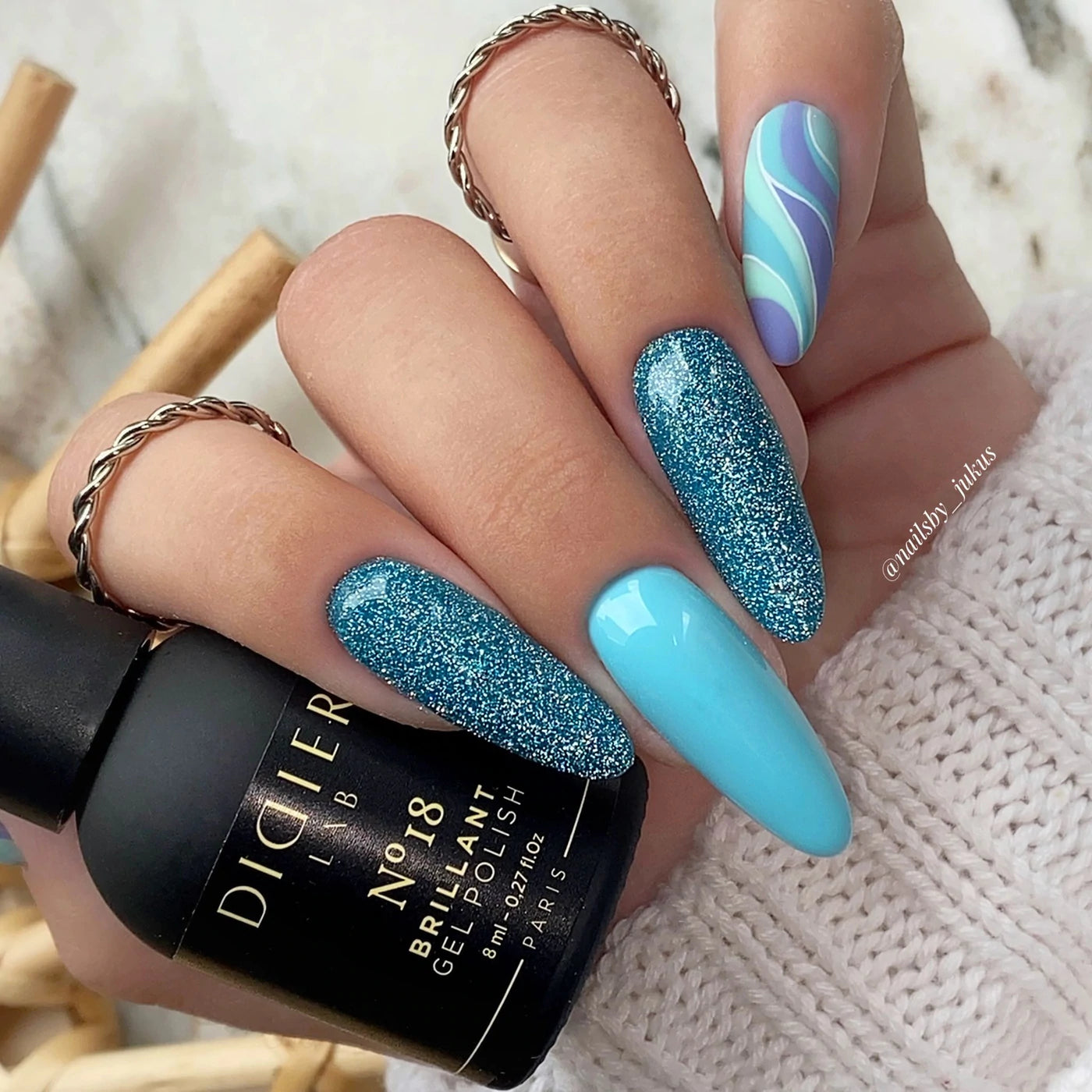 DIDIER LAB GEL POLISH BRILLIANT NO18, 8ml