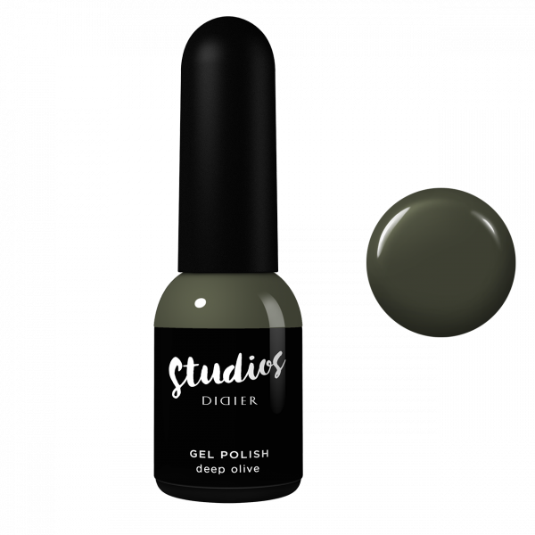 Gel nail polish Studios, Deep Olive, 8ml