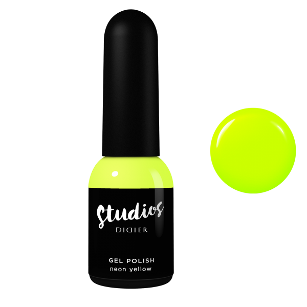 Gel nail polish Studios, Neon Yellow, 8ml