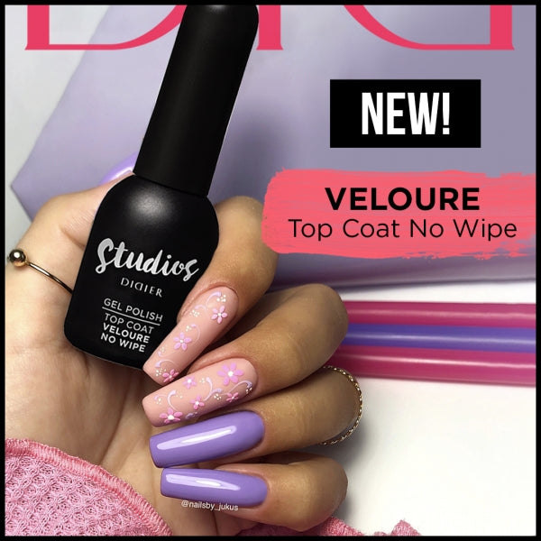 Gel Polish Studios Top Coat No Wipe Veloure 8 ml
