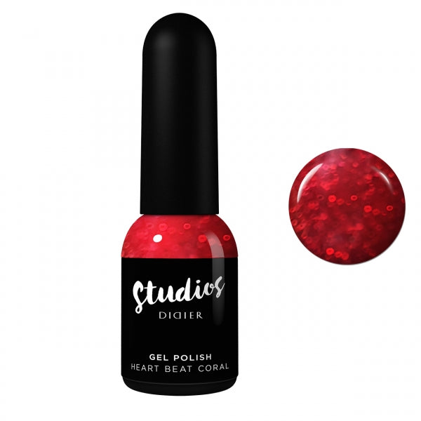 Gel polish Studios, Heart Beat Coral,  8ml